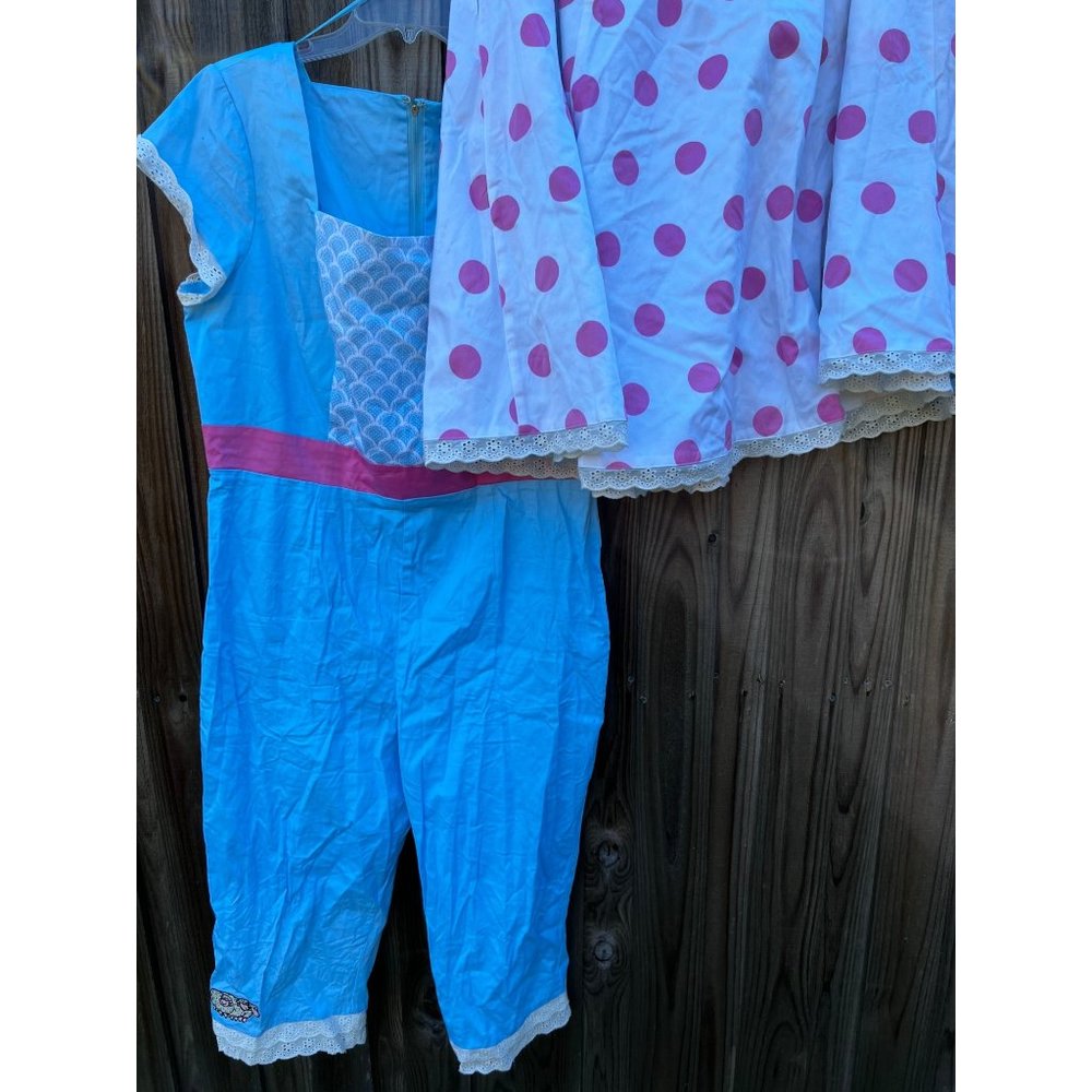 Disney Parks Dress Shop Toy Story 4 Blue Pink Bo Peep Convertible Skirt XL and X